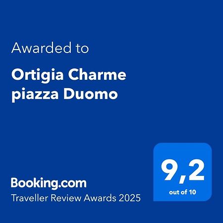 Apartmán Ortigia Charme Piazza Duomo Syracuse Exteriér fotografie