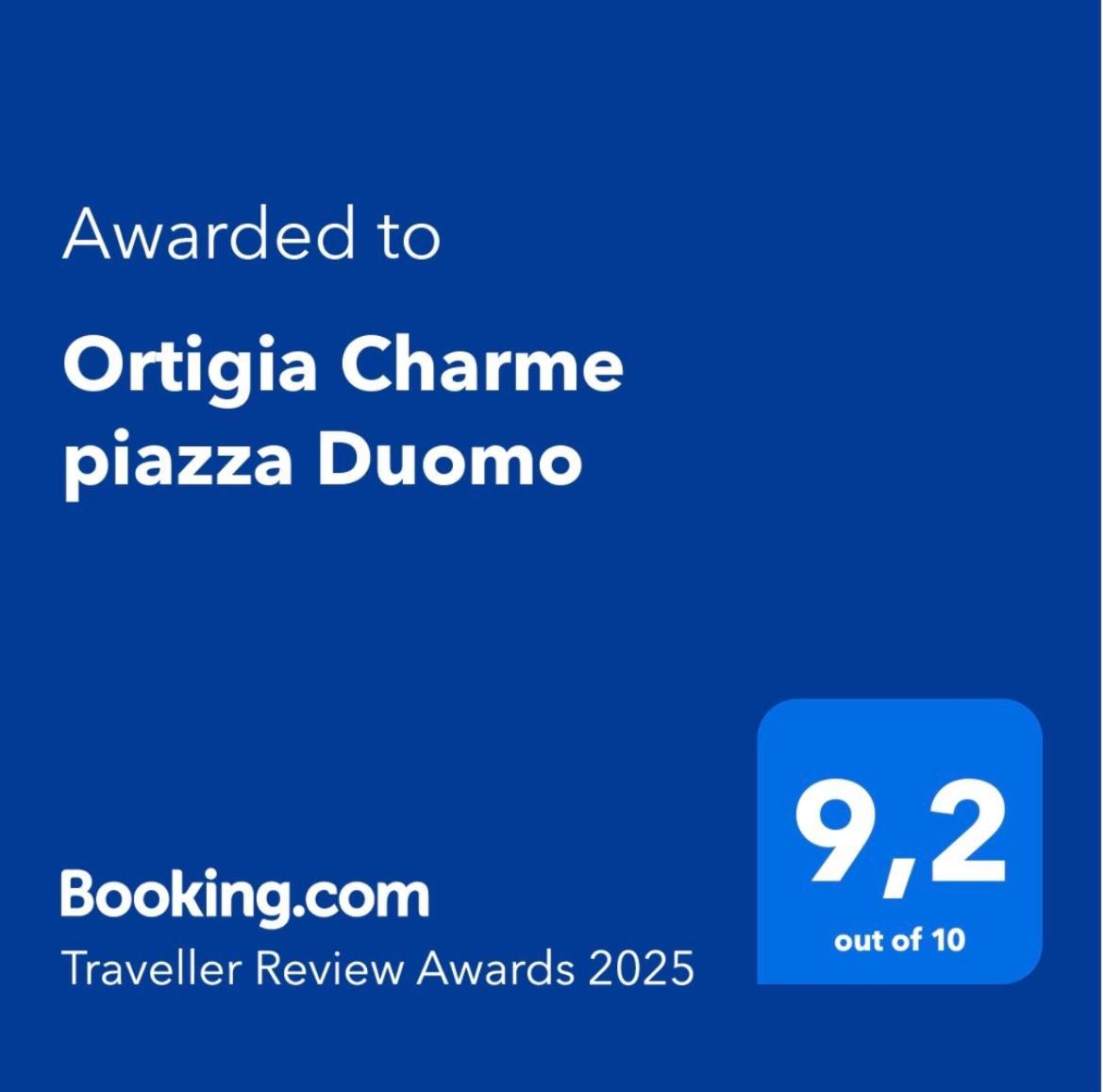 Apartmán Ortigia Charme Piazza Duomo Syracuse Exteriér fotografie